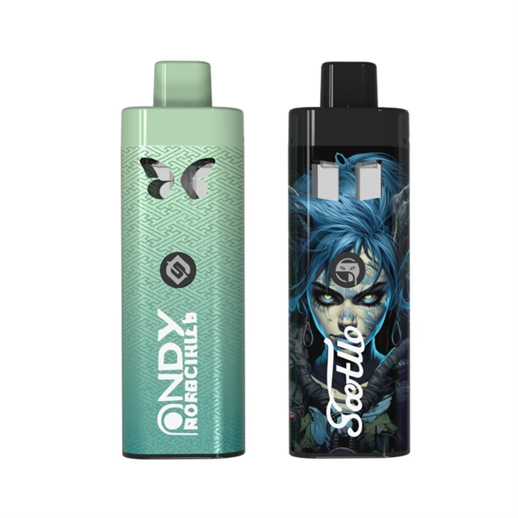 Dual Flavors 1ml+1ml Delta 9 THC Disposable Vape Device From China Manufacturer