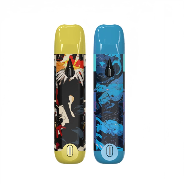 Rechargeable 2ml Disposable Vape Hhc Vape Live Resin Vape Custom Wholesale Empty Vape Device 2ml With Preheat& Adjust Voltage