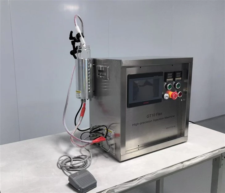 Semi-Automatic Cannabis Oil Single Capsule Filler Cartridge Vape Disposable Oil Filling Machine Manufacturer